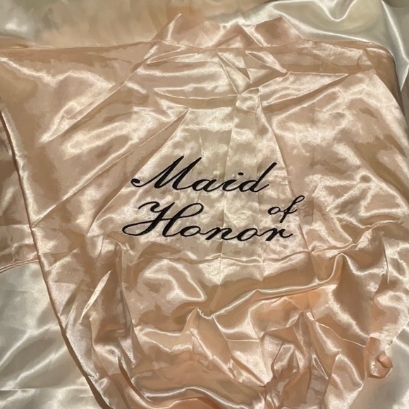 Other - Maid of honor embroidered robe
